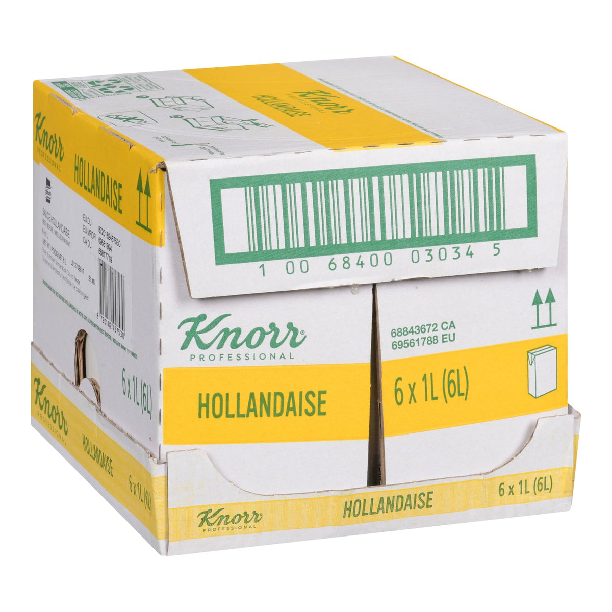 Sauce Hollandaise Tetra Ready To Use - 6 x 1 L - Repertiore - Restaurant and Foodservice Ingredients - Canadian Distribution - Ships Free Within Canada on Orders Above CAD $199