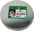 Decora - 9" Silver Scallop Sheets - Round - 1.5mm Thick