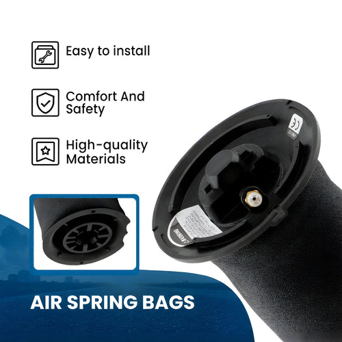 2x Rear air suspension  for BMW 5er e60 e61 Touring 37126765603 37126765602  Air spring bag