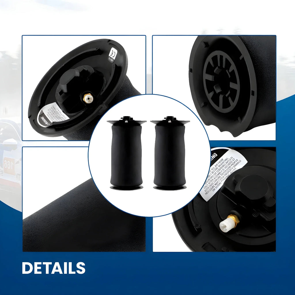 2x Rear air suspension  for BMW 5er e60 e61 Touring 37126765603 37126765602  Air spring bag